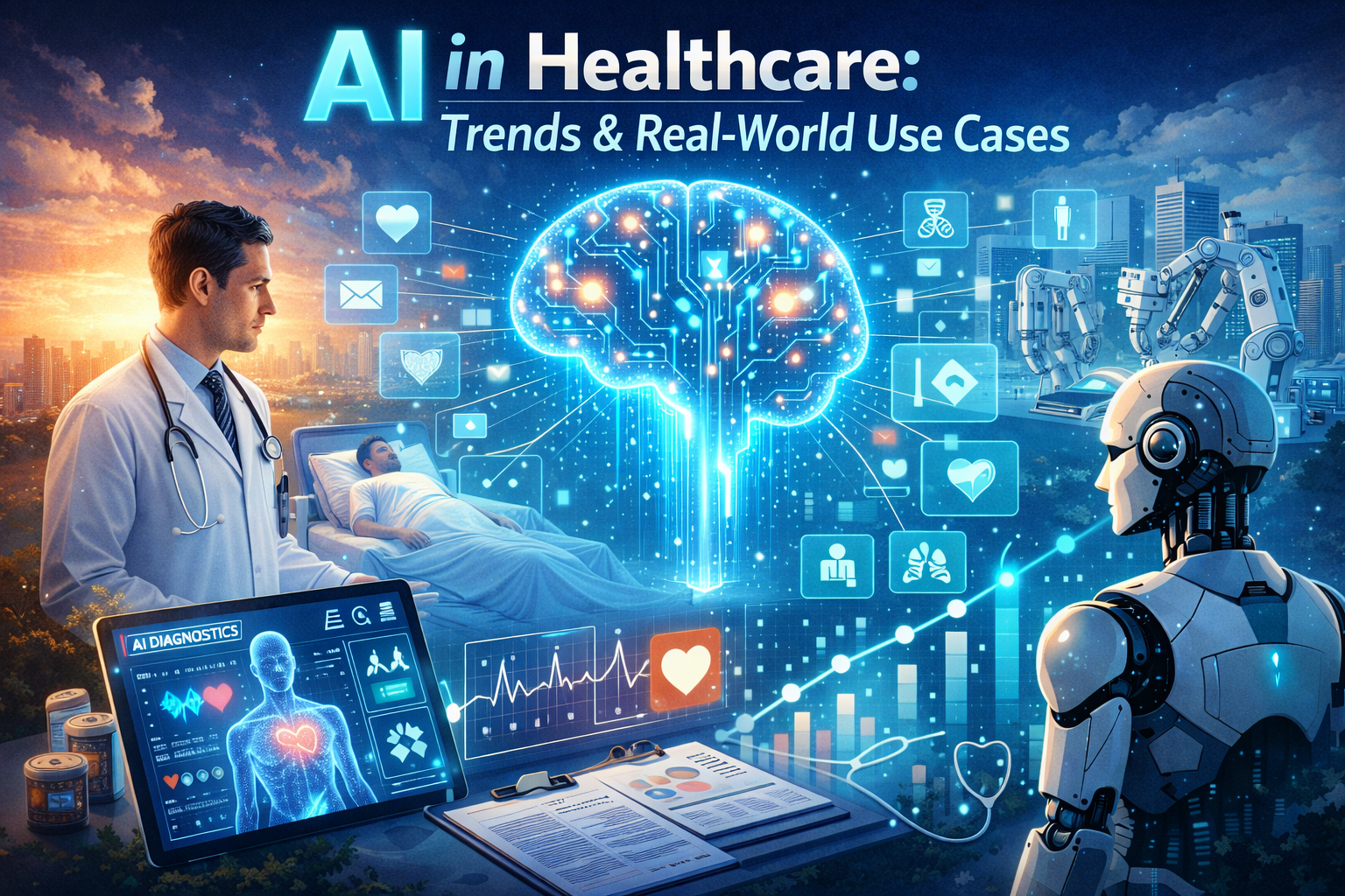 AI in Healthcare: Trends & Real-World Use Cases